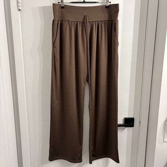 Wide Leg Lounge Pants - Picture 1 of 8